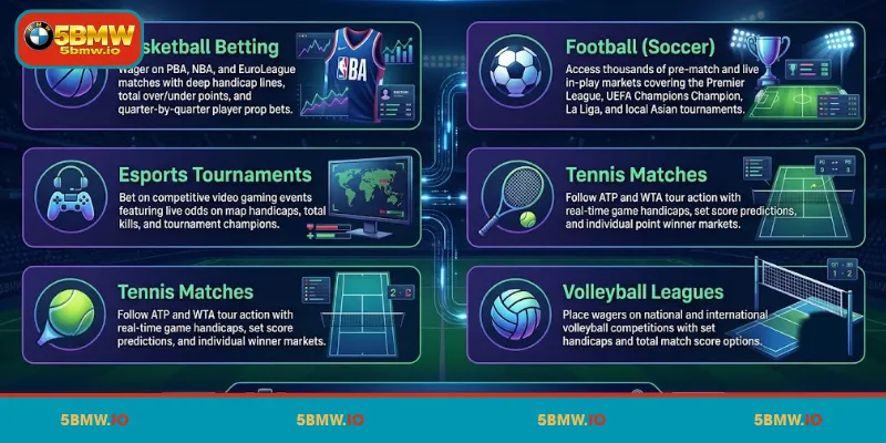 Exciting sports offerings at 5BMW